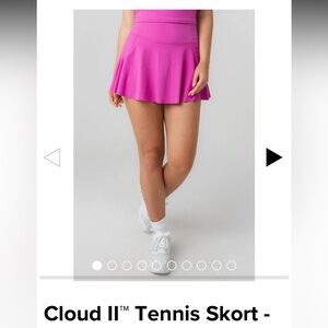 Vitality cloud II tennis skort
